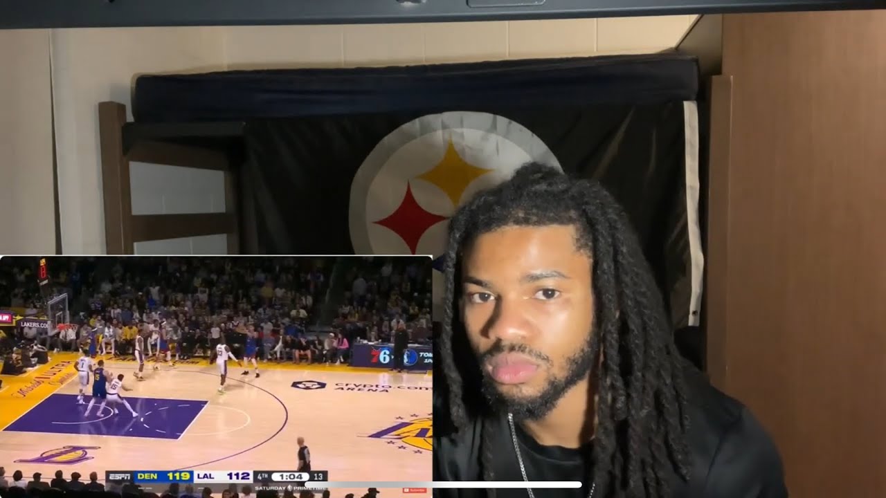 I DESPISE THIS TEAM!! LAKERS VS NUGGETS (REACTION)