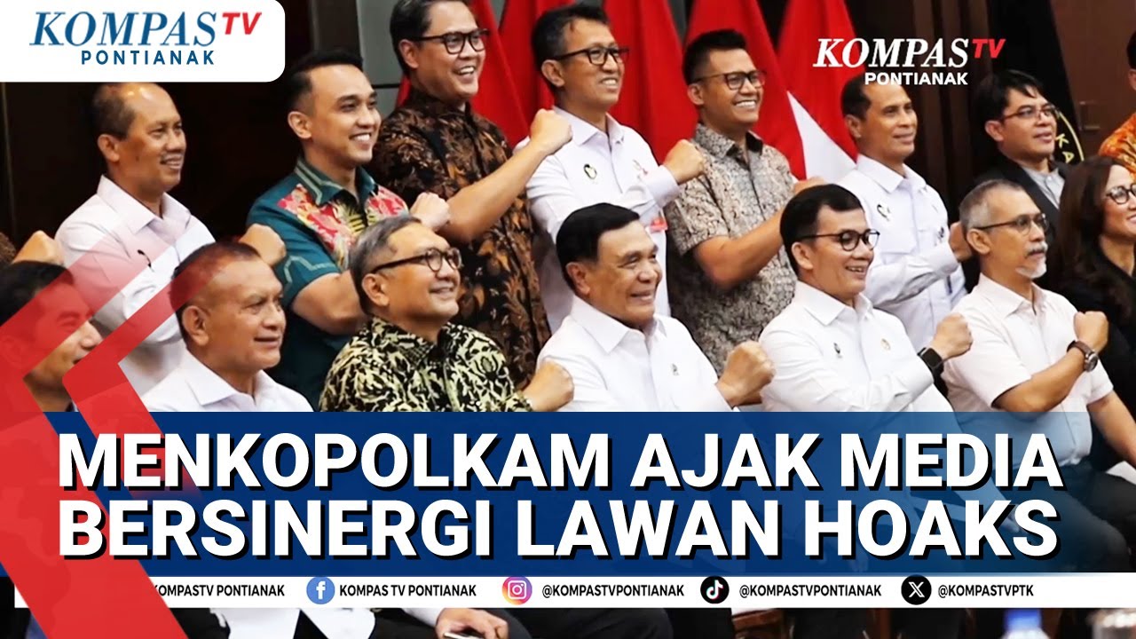 Menko Polkam Ajak Media Bersinergi Lawan Hoaks dan Perkuat Ketahanan Nasional