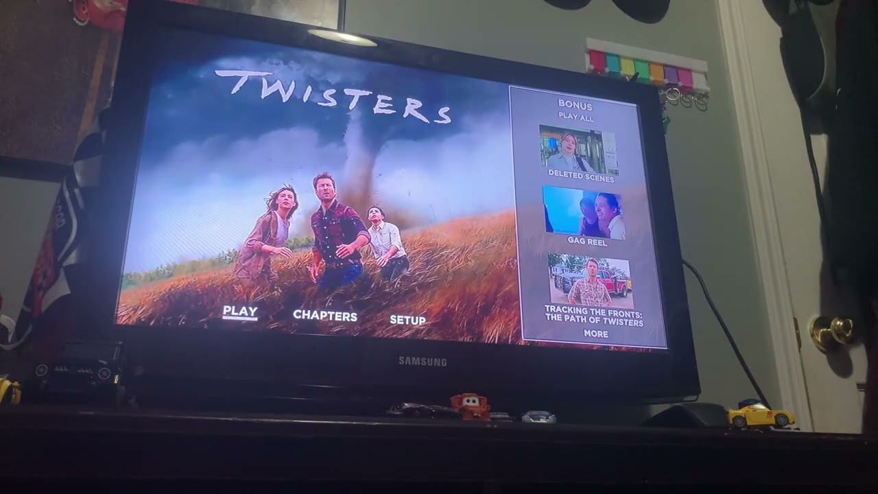 Opening to Twisters 2024 DVD 