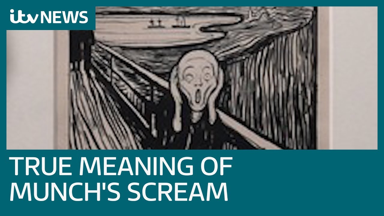 Edvard Munch's 'The Scream' may not actually be screaming at all | ITV News