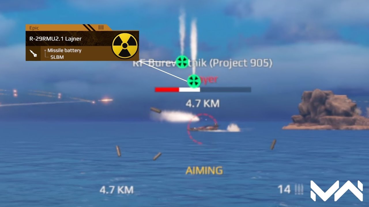 You can run from me.. - Yuriy Dolgorukiy (K-535) Gameplay - Modern Warships
