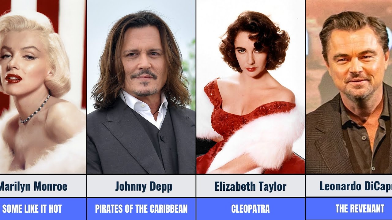 Top Hollywood Actors of All Time | Greatest Legends of Cinema 🎬🏆🌟