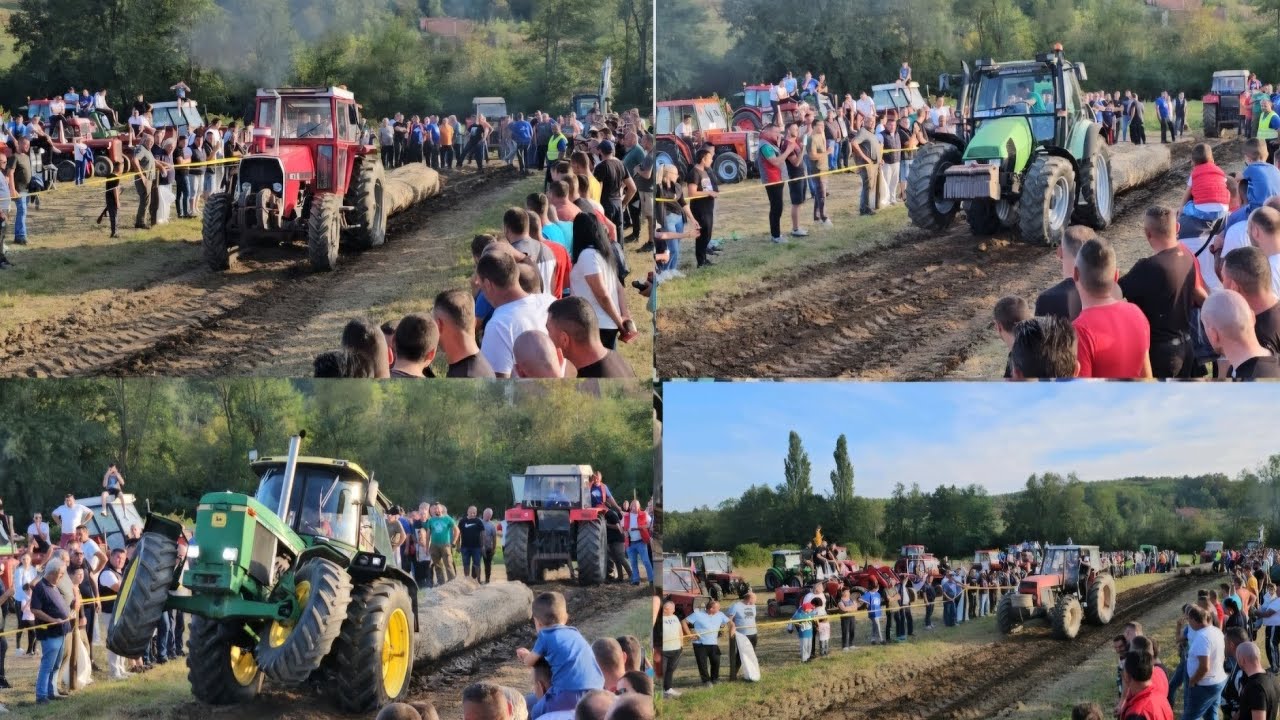 Traktorijada Potkozarje 2024 IMT - URSUS - MF - JOHN DEERE na djelu