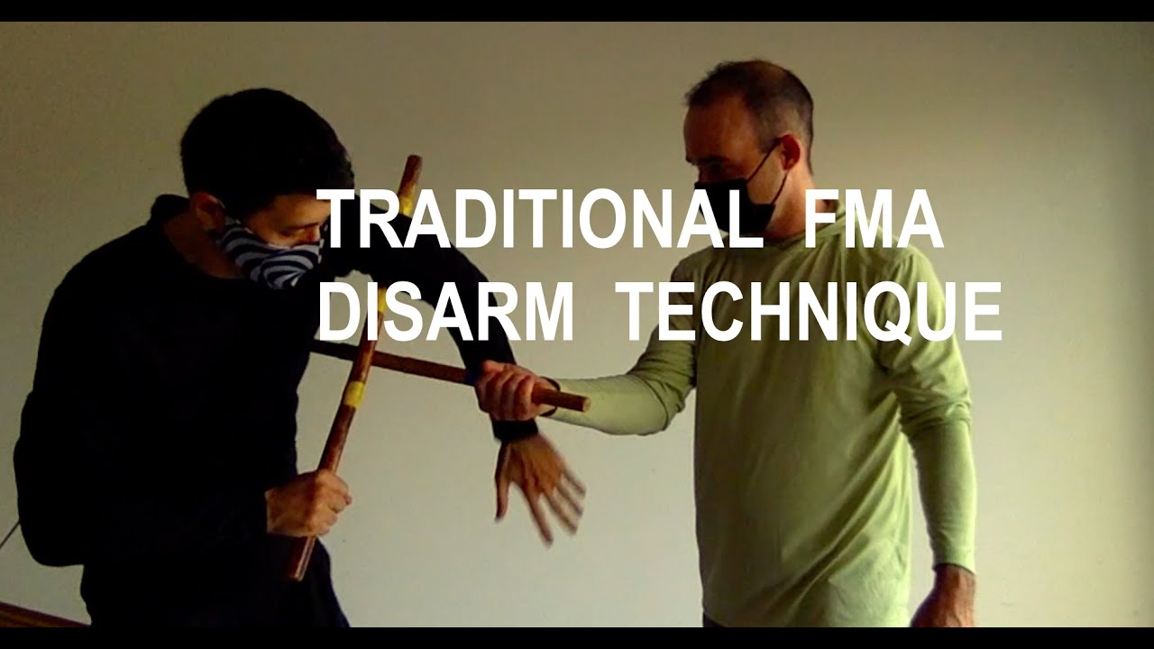 Escrima traditional Disarm technique