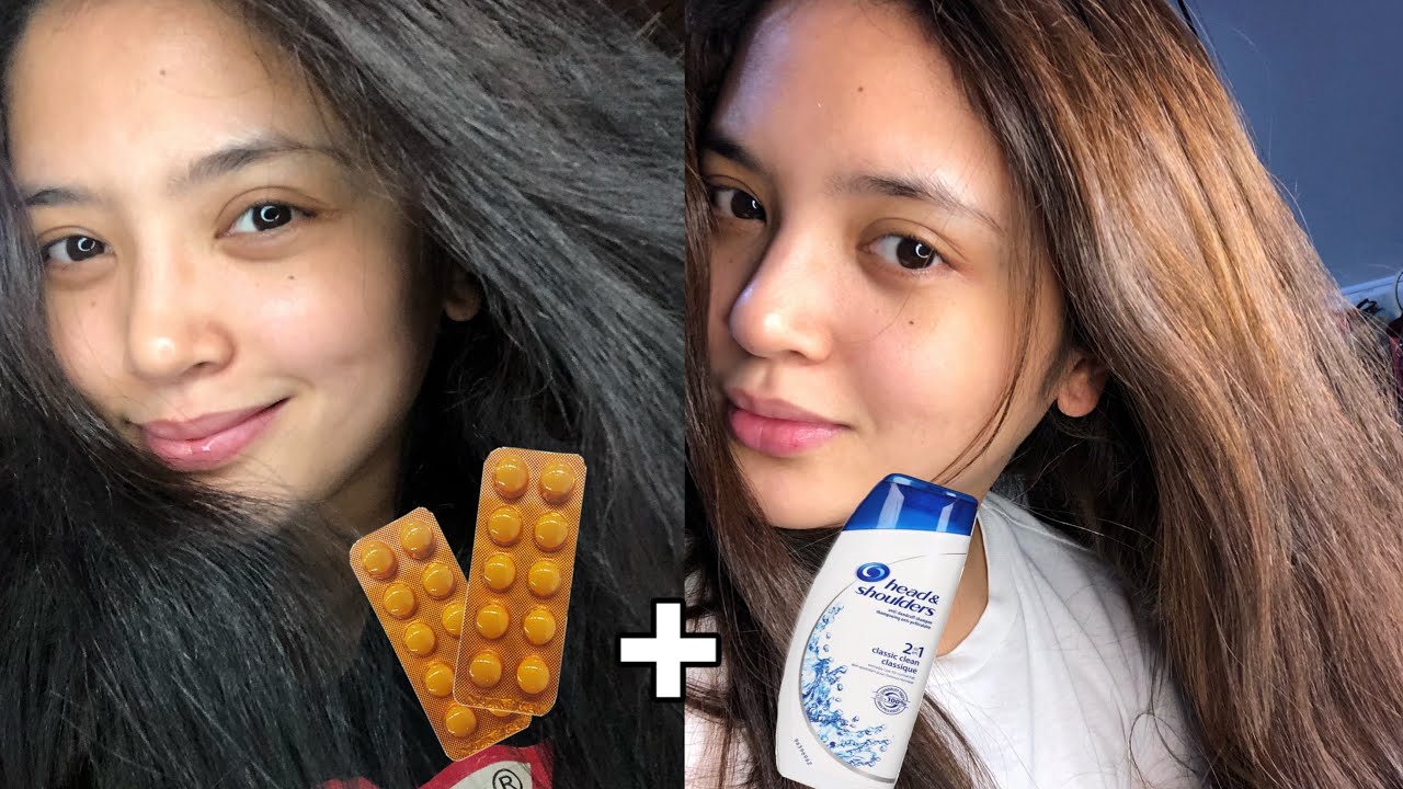 Remove Permanent Hair Dye | Vit C + Shampoo only!