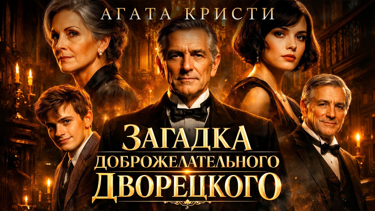 Агата Кристи - ЗАГАДКА ДОБРОЖЕЛАТЕЛЬНОГО ДВОРЕЦКОГО | Детектив | Аудиокнига | Большешальский