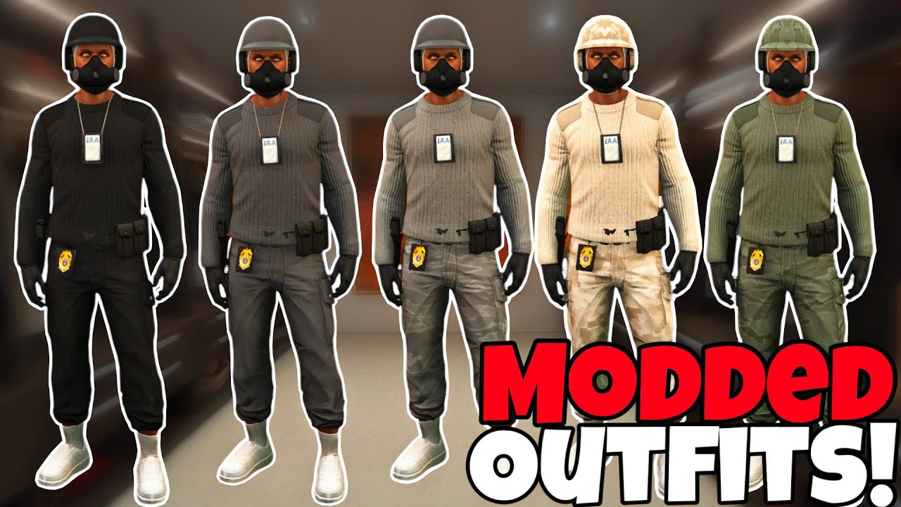 GTA 5 HOW TO GET MULTIPLE MODDED OUTFITS!*AFTER PATCH 1.69* | GTA ONLINE Paramedic Or Gun Belt