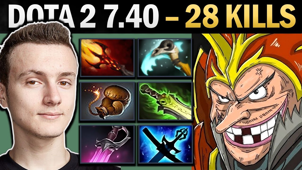 Nyx Pro MID with 28 Kills and Khanda - Gameplay Dota 2