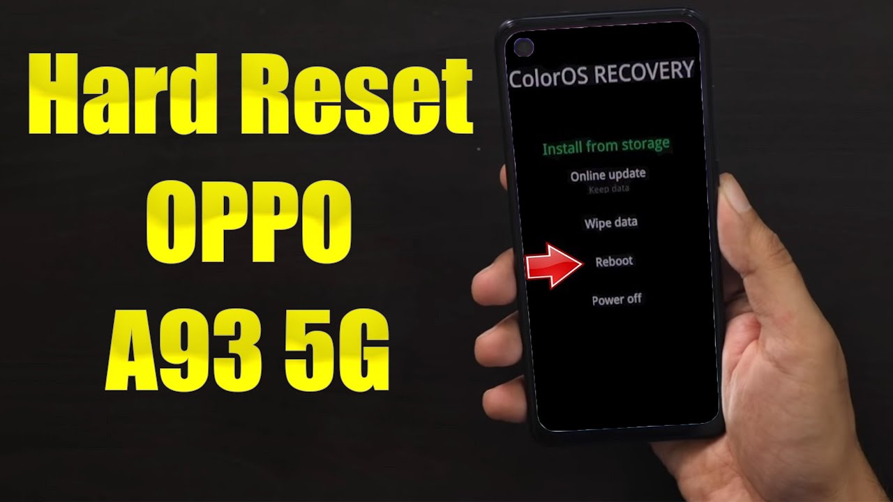 Hard Reset Oppo A93 5G | Factory Reset Remove Pattern/Lock/Password (How to Guide)