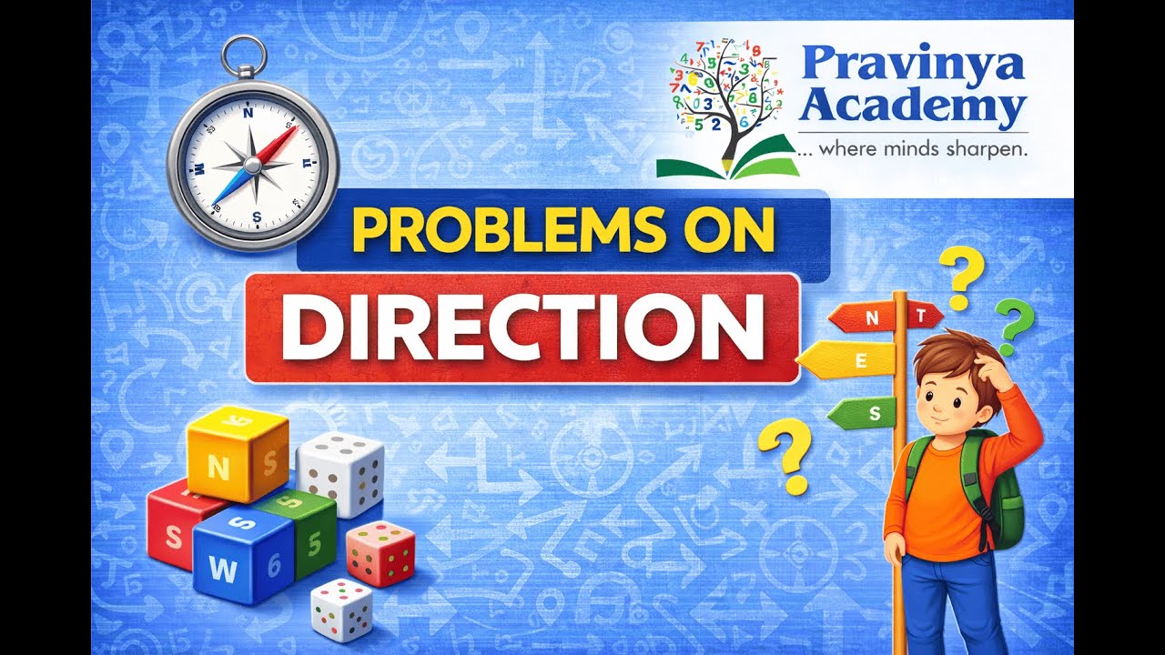 Problems on Direction | Intelligent Test | Scholarship & Competitive Exams