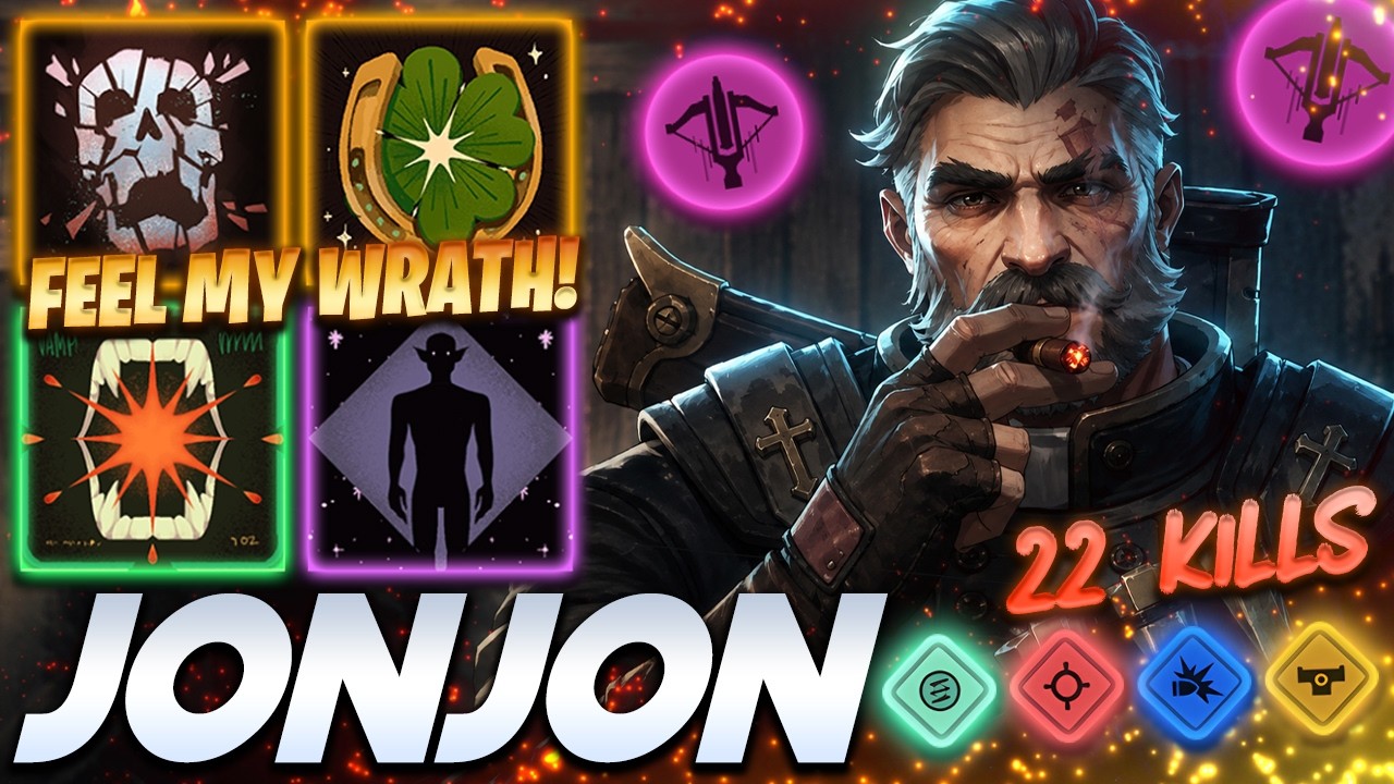 JonJon Venator 22 KILLS - FEEL MY WRATH! - Deadlock Pro Gameplay & Guides [Watch & Learn]