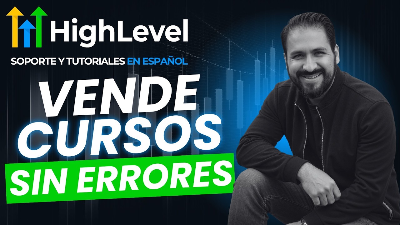 Embudo de Ventas en High Level: Vende Cursos y Automatiza el Acceso Correctamente ✅