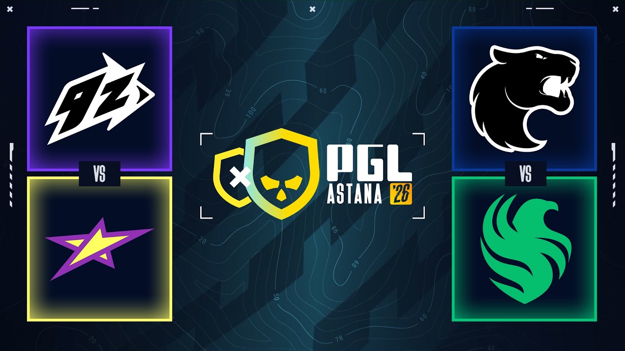 PGL Astana 2026 - 1/4 FINALE - 9z vs magic | FURIA vs Team Falcons