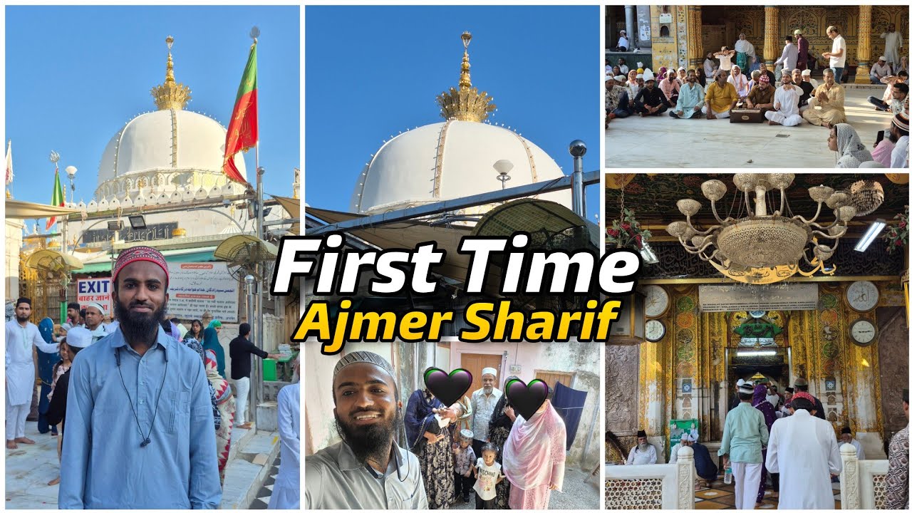 First Time Family Ke Saath Ajmer Sharif Ziyarat | Dhai Din Ki Jhopdi Ka Nazara ❤️