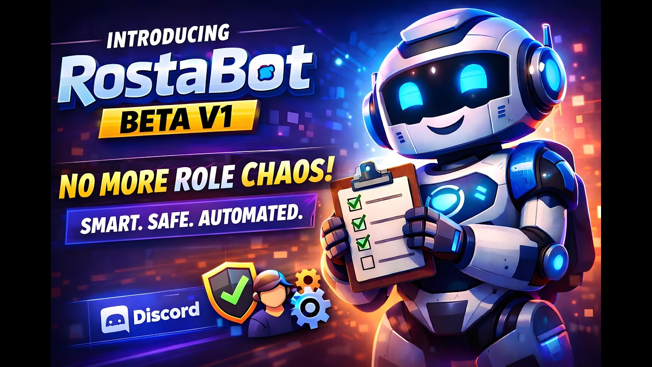 RostaBot Beta V1 - No More Discord Role Chaos!