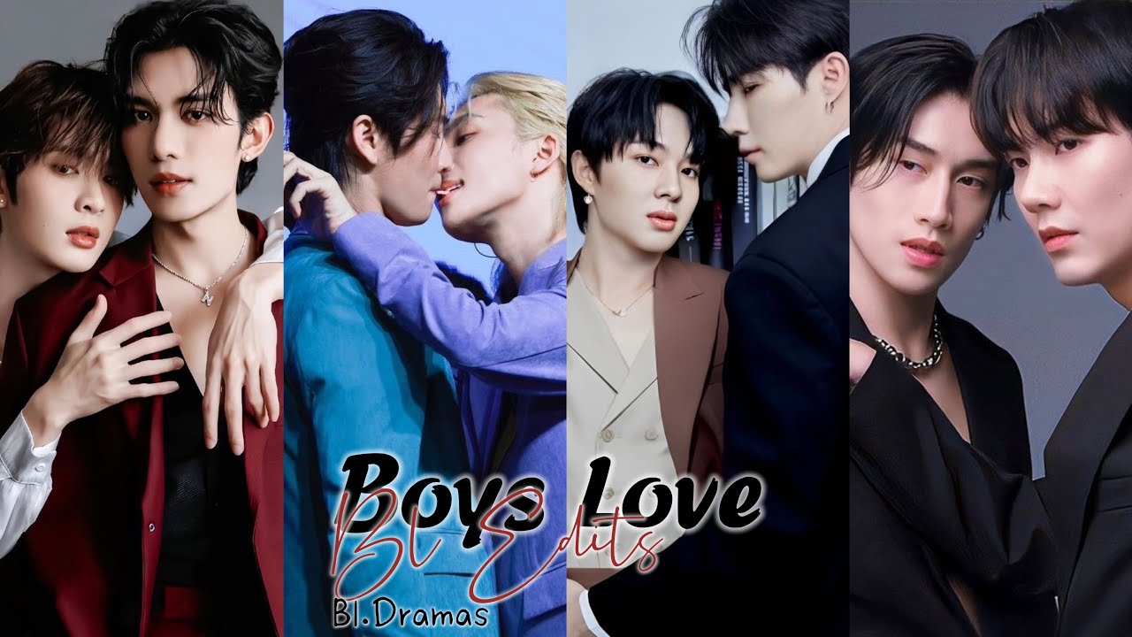 TikTok Bl Edits pt 5💕#bldrama #cherrymagic #loveintheair #cutiepie #kinnporsche #betweenus #notme