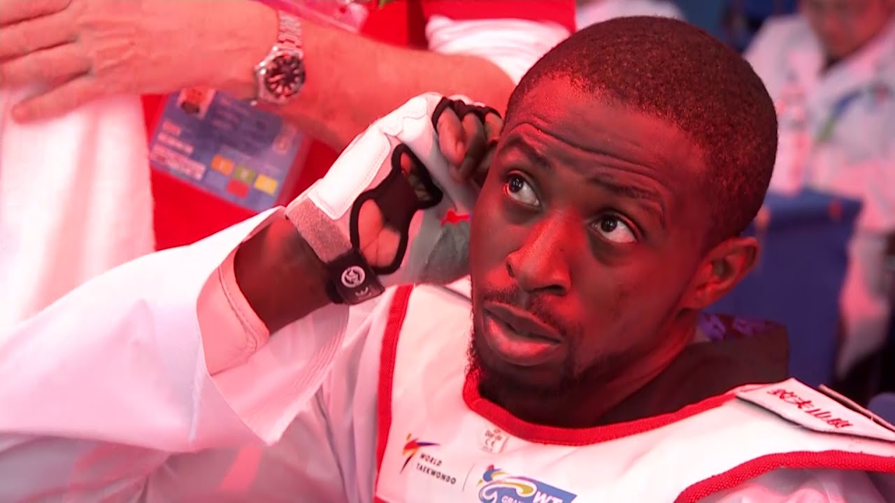 M+80kg  Round of 16, Dmitriy SHOKIN (UZB) VS Mahama Cho (GBR)