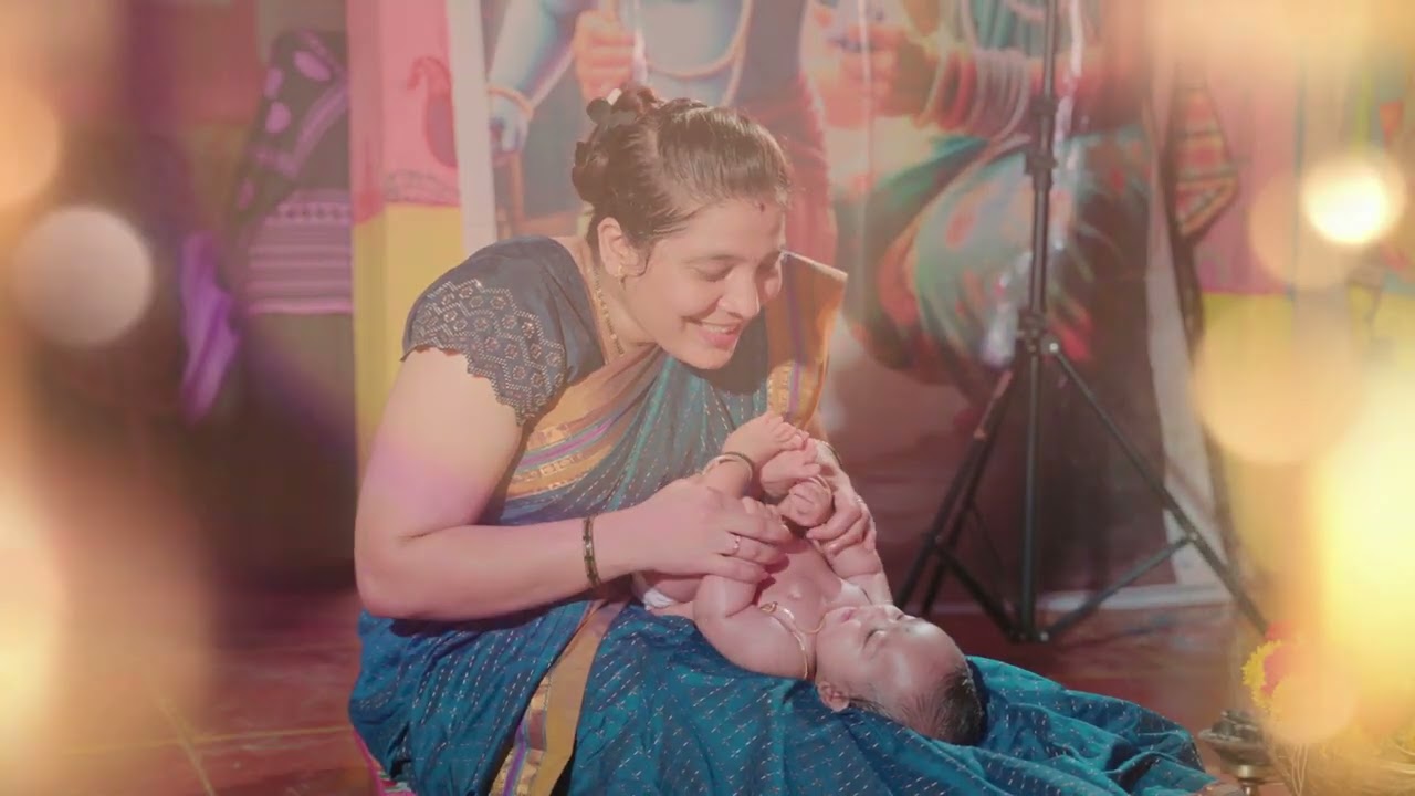 Adya's Naming ceremony pre shoot