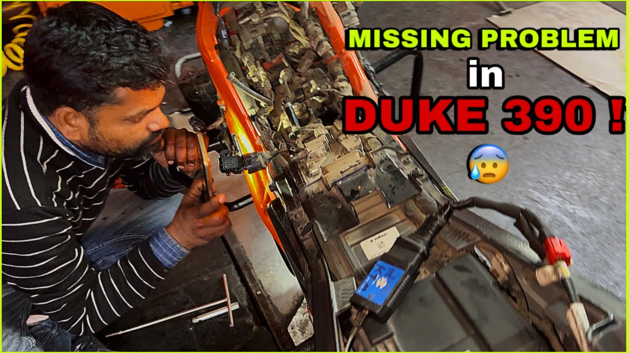 MISSING PROBLEM IN DUKE 390 GEN 3 MAJOR ISSUE 😰😰😨