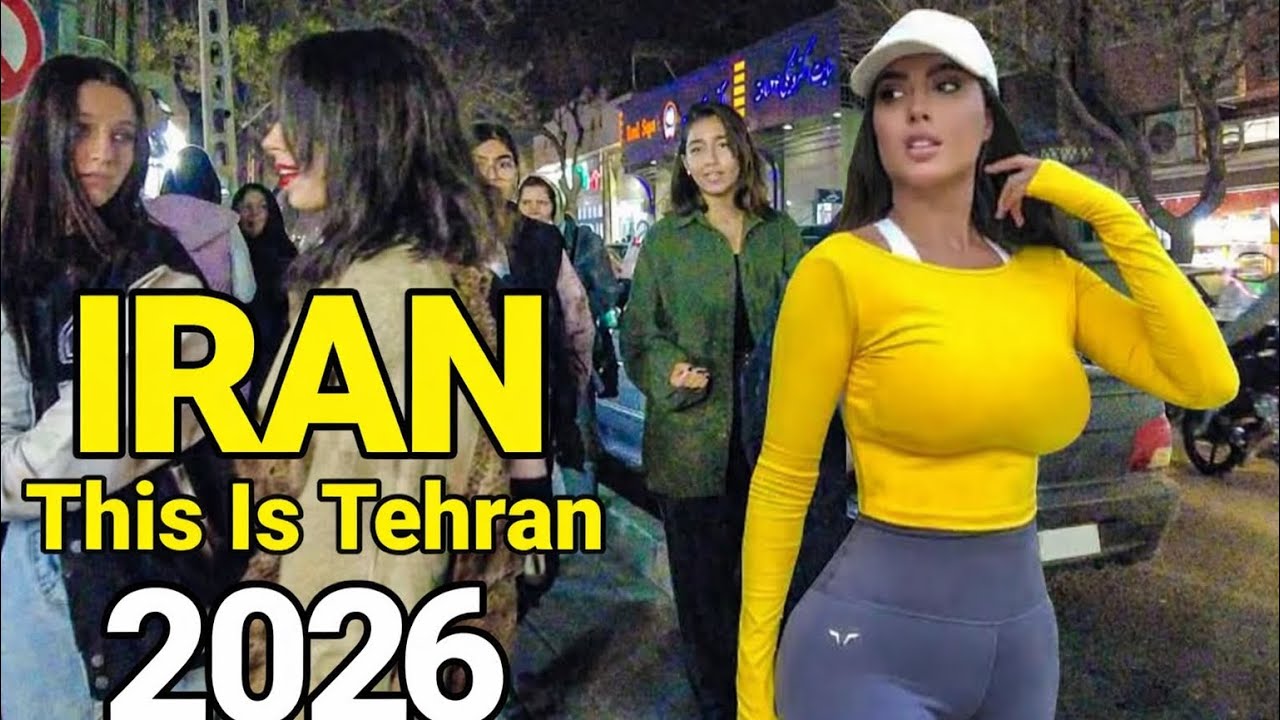 Iran Walking Tour 4K 🇮🇷 Exploring the Streets of Iran