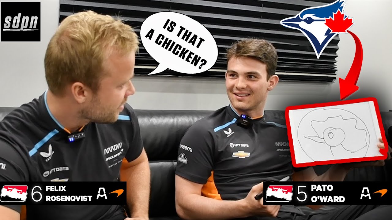Canadian Quiz w/ Professional Drivers Pato O'Ward & Felix Rosenqvist