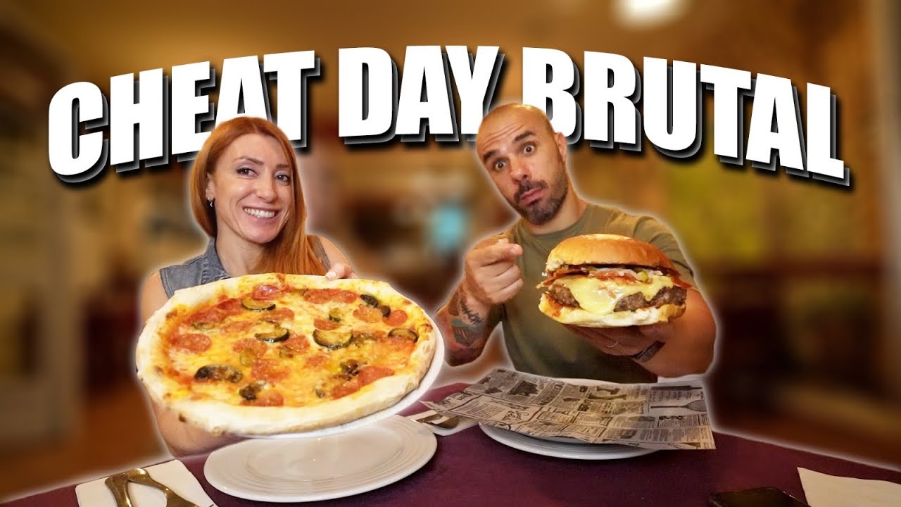 CHEAT DAY BRUTAL / PROBAMOS LA HAMBURGUESA DE UN RESTAURANTE ITALIANO / DONUT, CROISSANT @BOUFITFATFOOD