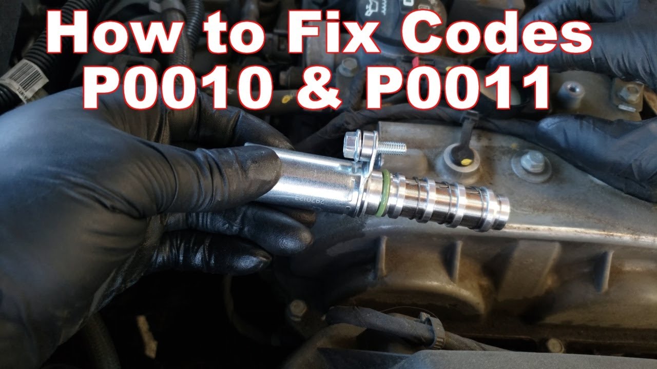 2013-2016 Chevy Malibu Fix Codes P0010 P0011 (Cam Position Actuator VVT Solenoid Replacement)