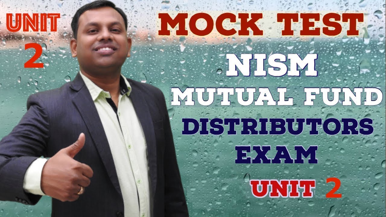 NiSM Mutual Fund Mock Test  Unit 2 | NiSM Exam Preparation