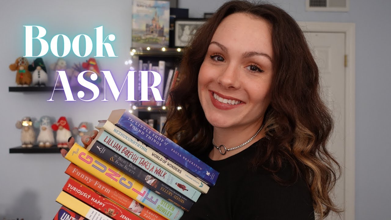 ASMR Books That Feel Like A Warm Hug 📚💞 (Tapping, Tracing, Page Flipping, Whispered Ramble)
