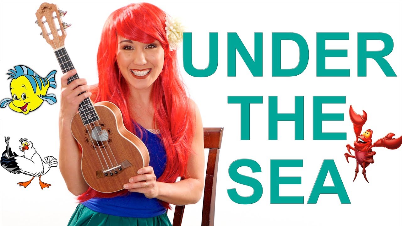 Under The Sea - Easy Ukulele Tutorial with Play Along
