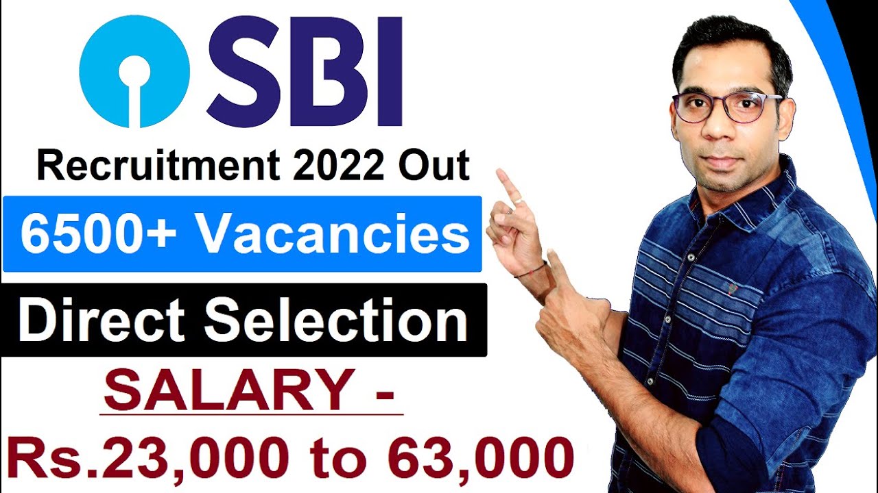 SBI New Recruitment 2022 | SBI Bank Vacancy 2022 | Bank Jobs | Govt Jobs | Sarkari Naukari