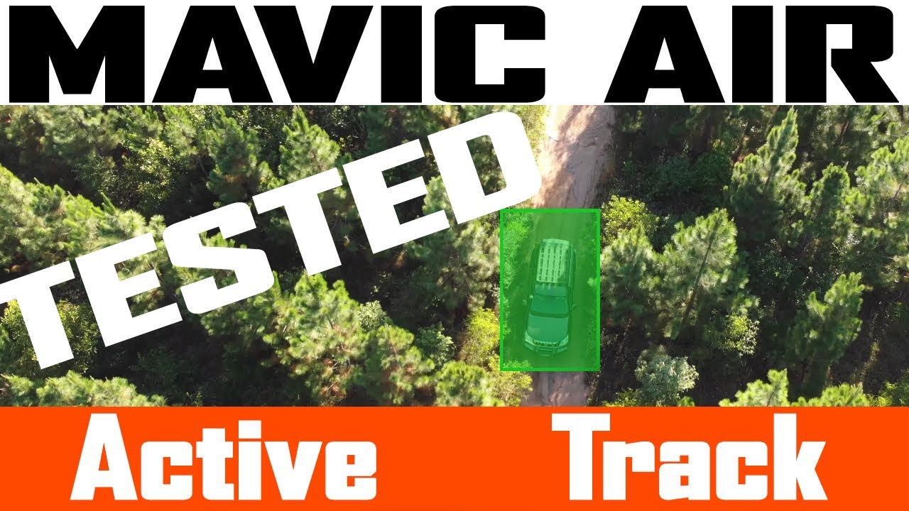 Mavic Air Active Track a car - Glass House Mountains 4x4 trip