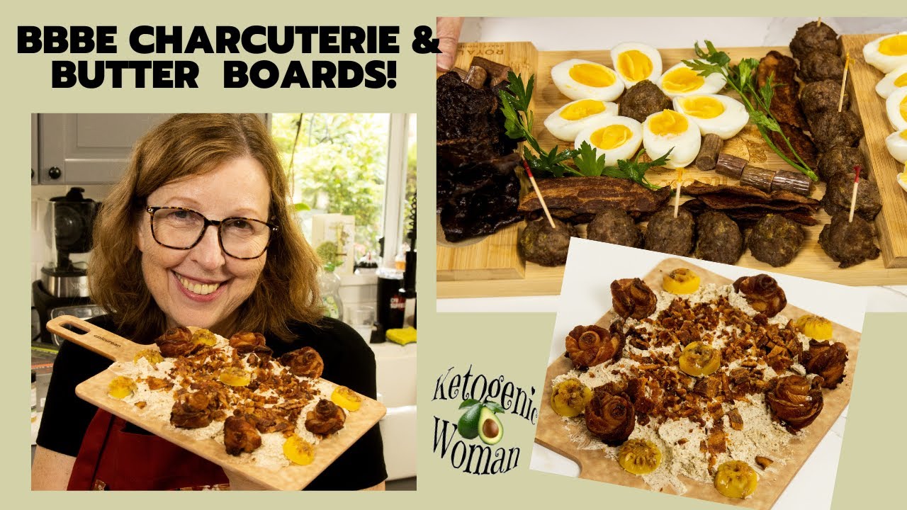 BBBE Charcuterie Board and Viral Tiktok Butter Board! All Carnivore and BBBE to Take to Parties!