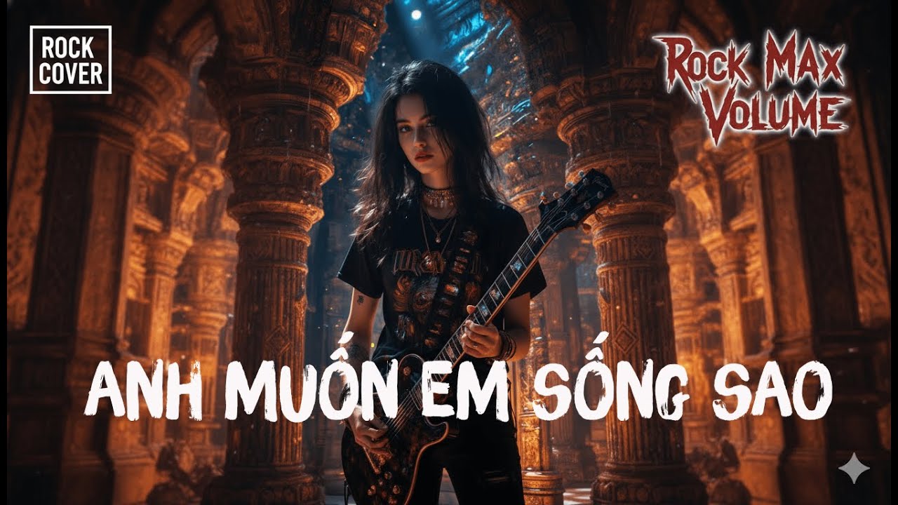 RốcMaxVolume - ANH MUỐN EM SỐNG SAO aka Bảo Anh - Rock Cover