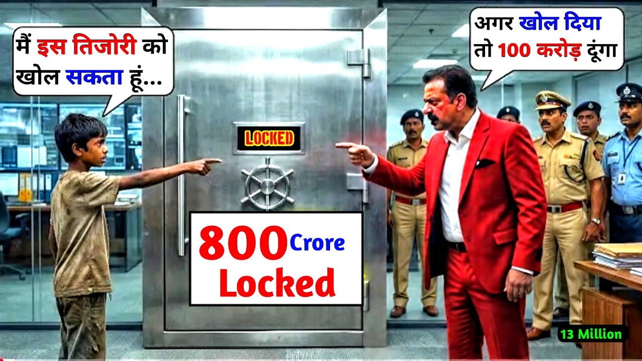 गरीब लड़के ने कहा मैं इस तिजोरी को खोल सकता हूँ, सरकरोड़पति — “अगर खोल दी तो 100 करोड़ दूँगा! Story