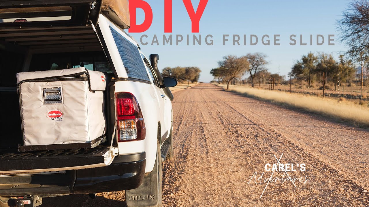 How To: DIY Camping Fridge Slide For The Back Of My Hilux