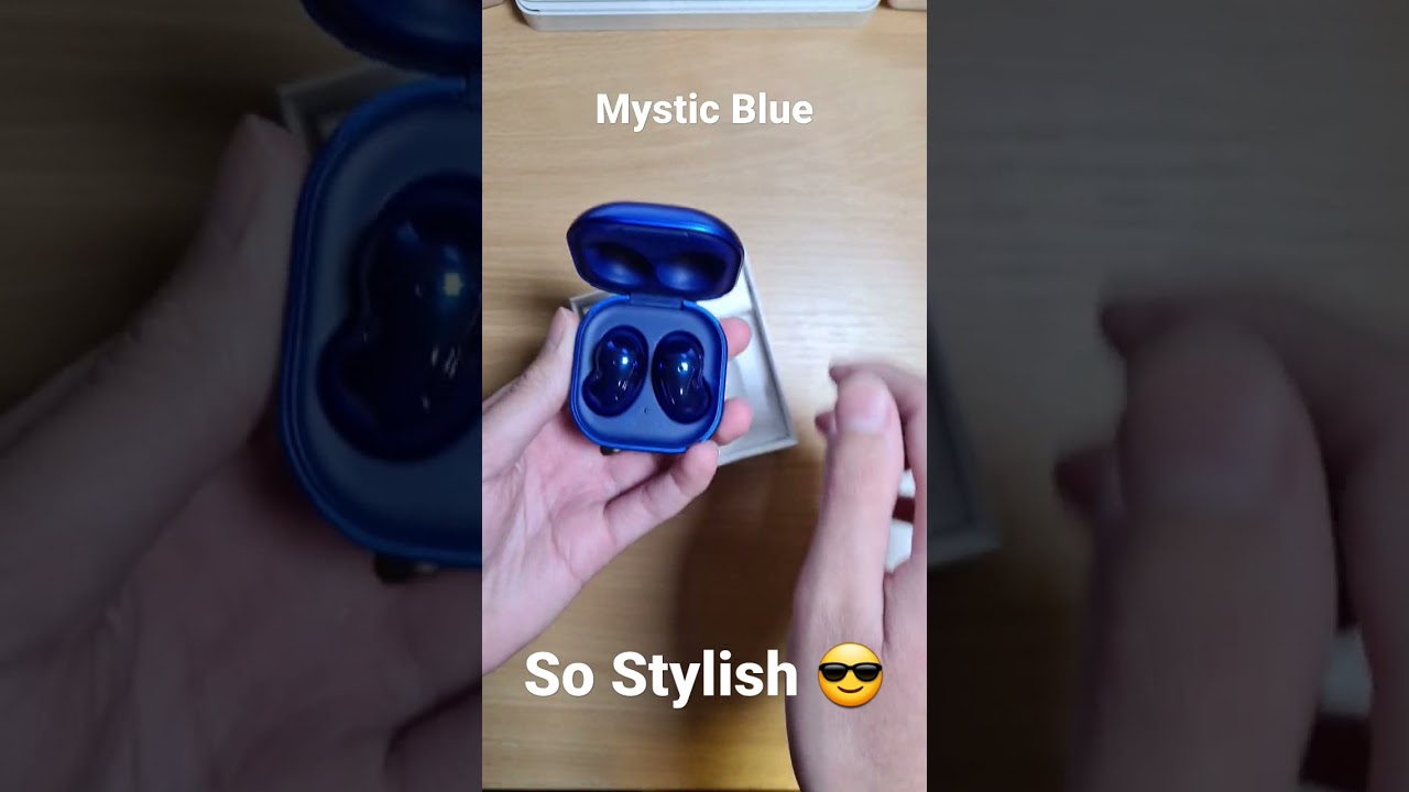 Samsung Galaxy Buds Live Mystic Blue Unboxing