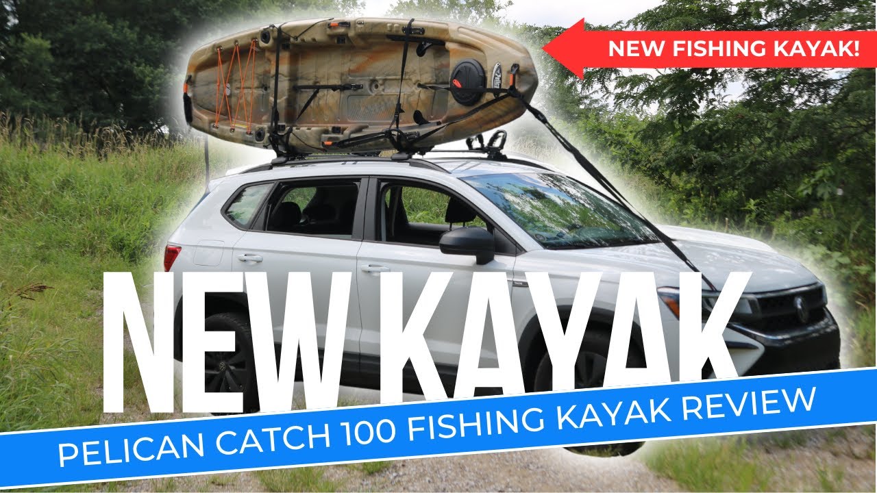 Видеообзор рыболовного каяка! Обзор нового каяка Pelican Catch 100