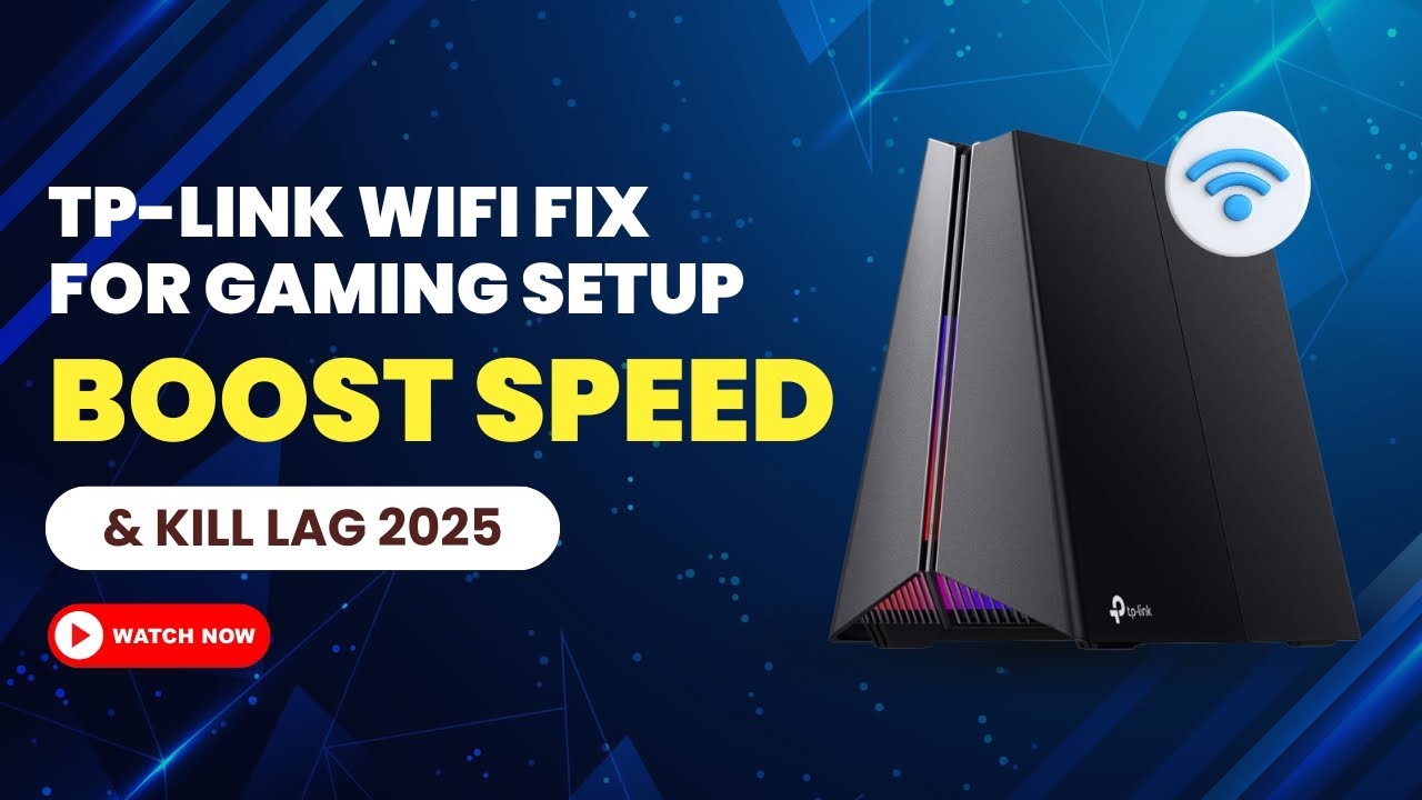 TP Link WiFi Fix for Gaming Setup! Boost Speed & Kill Lag 2025