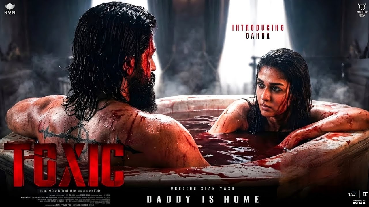 TOXIC - Official Trailer | Introducting Ganga | Rocking Star Yash | Nayanthara  fan Movie Trailer