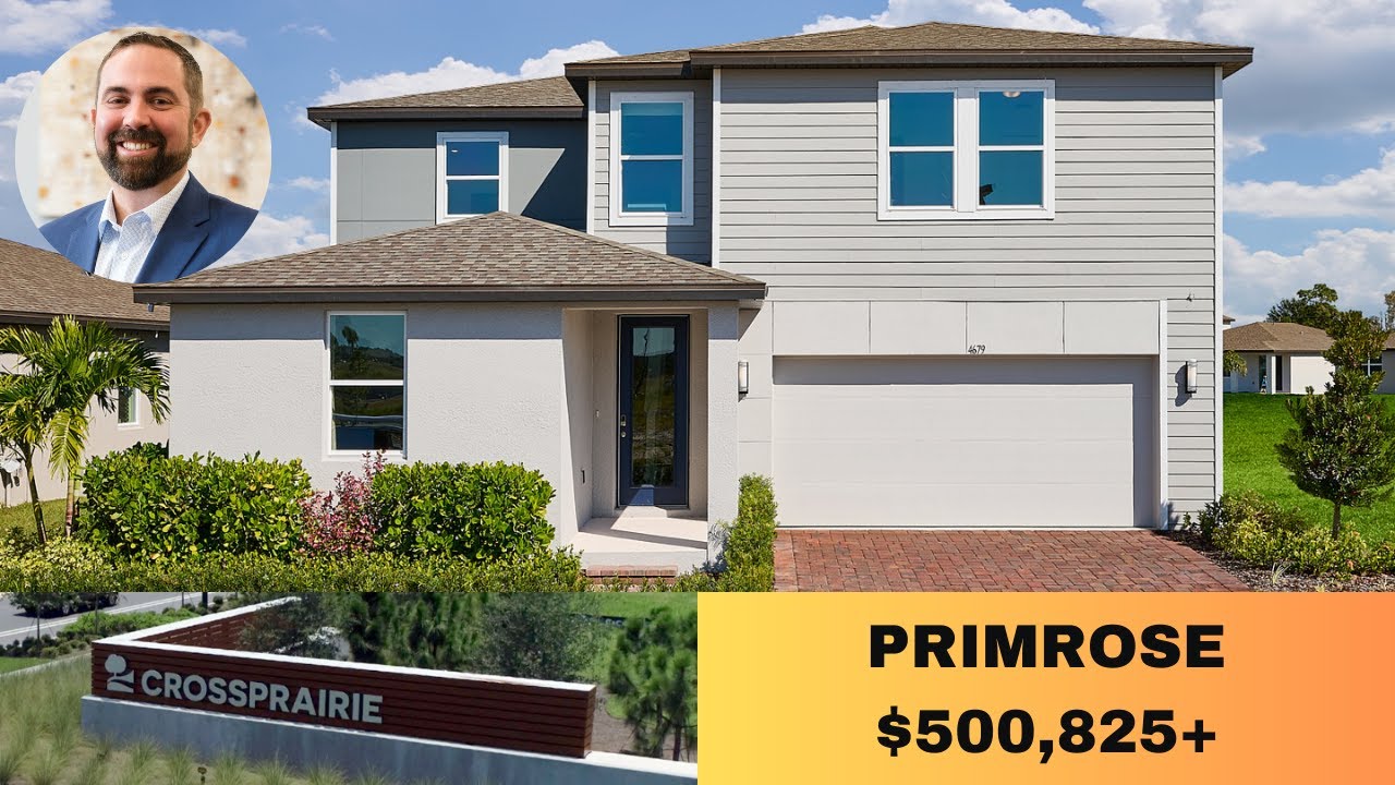Meritage Homes, The Meadow at Crossprairie, Primrose Model, Florida