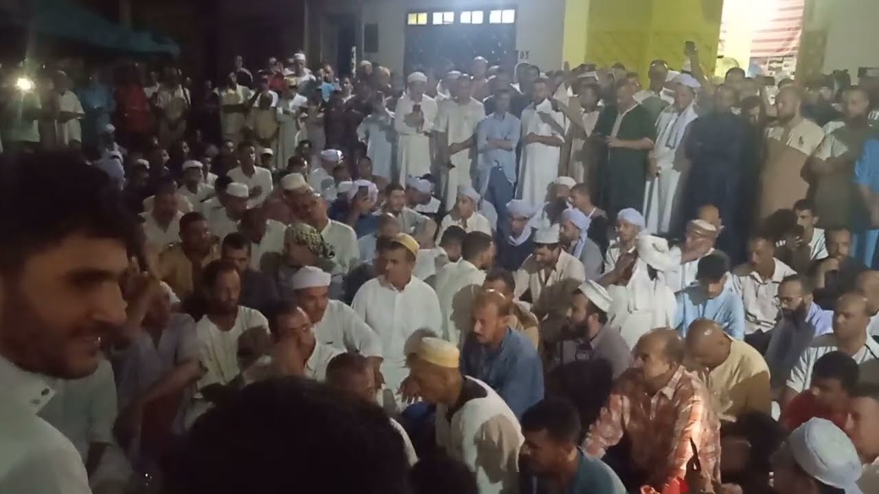 قراءة الشرقي اكبر تجمع للطلبة في جنازة الشيخ ابراهيم عرفي غريس معسكر