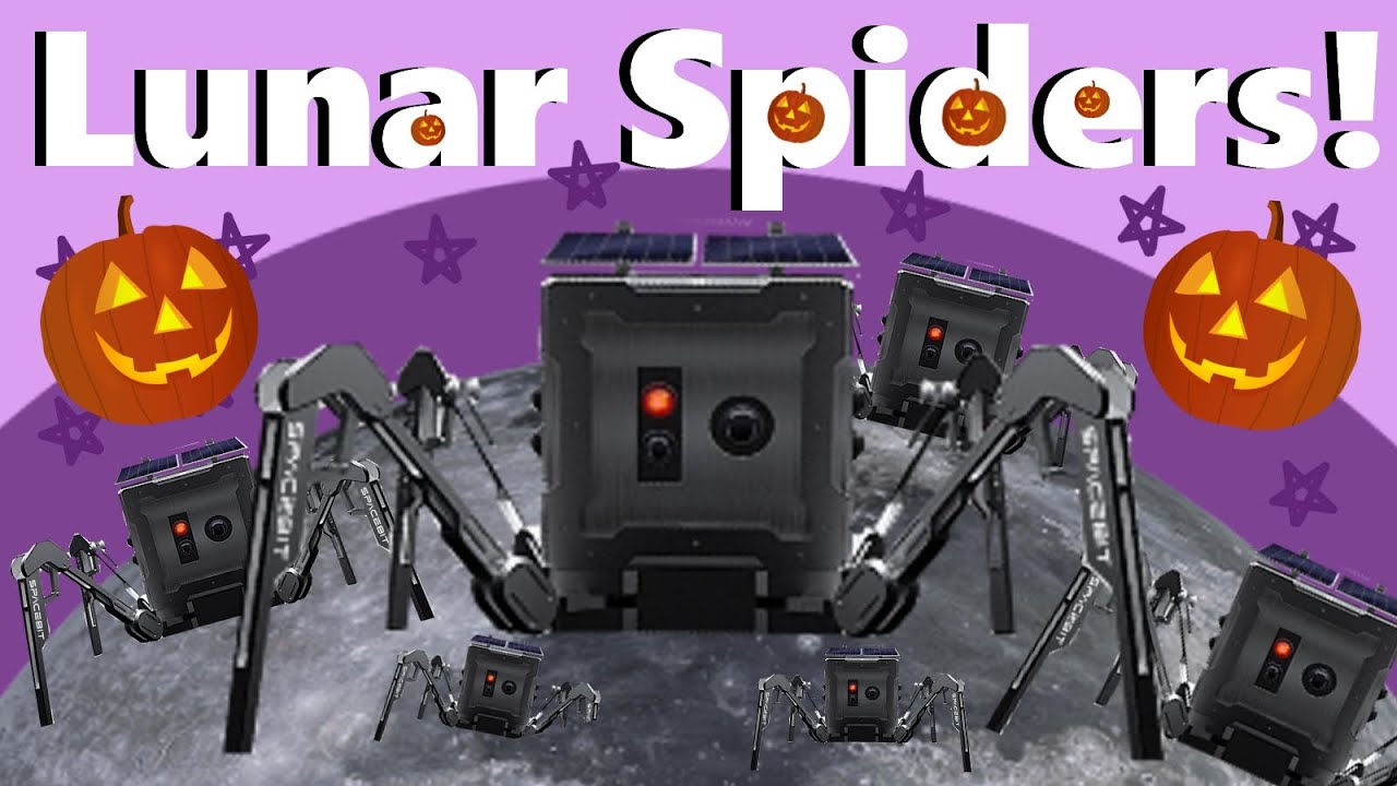 Lunar Spiders and the First Woman on the Moon