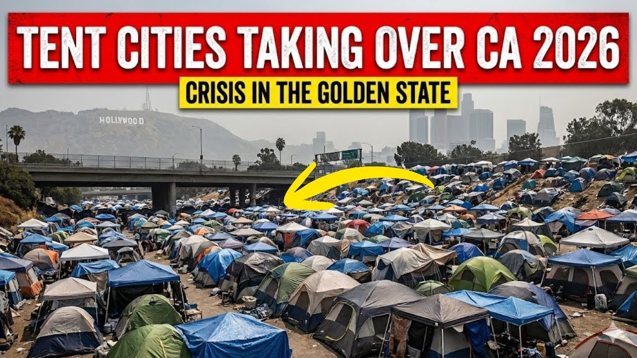 California's Hidden Tent City Crisis: 2026 Homeless Explosion