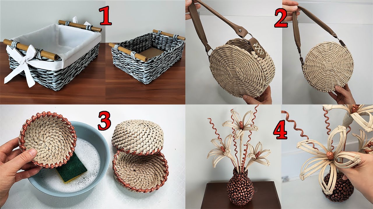 Transform Old Newspapers Into Stunning Crafts - 4 Newspaper Recycling: Creative DIY Ideas