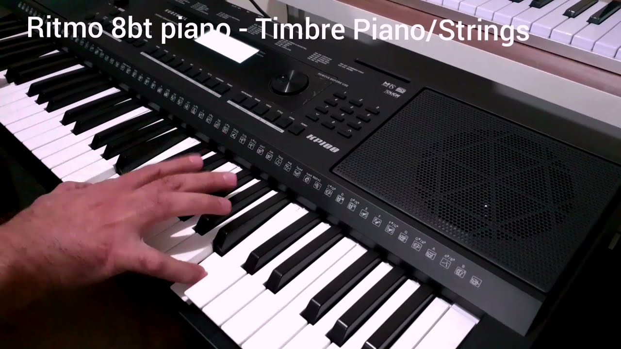 Teclado arranjador Kurzweil KP 100 olha... vale a pena colocar na lista de opções !