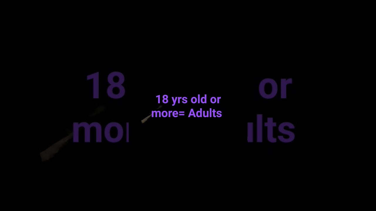 Adults has licence to marry and vote by UAF Rules.