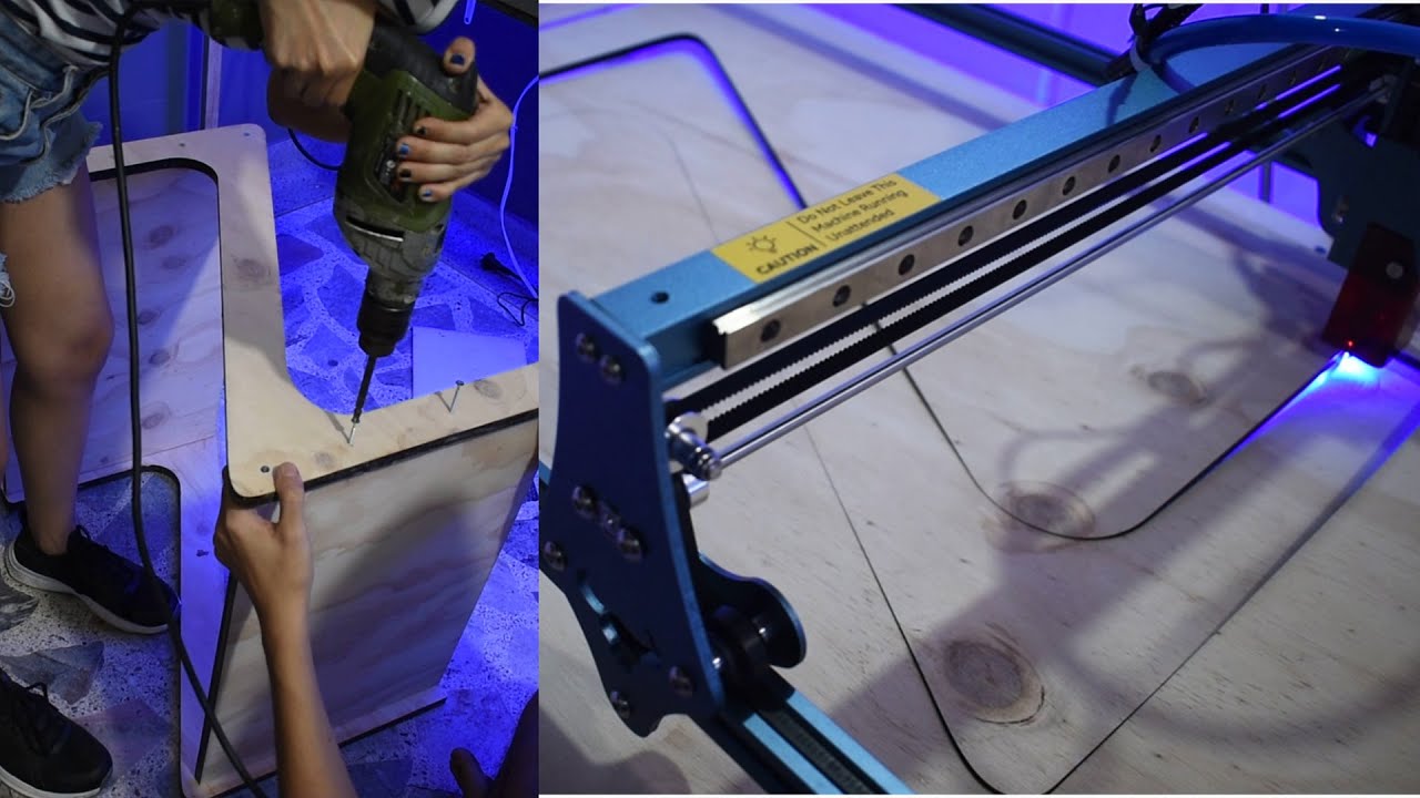 Hice una MESA CON CORTE LÁSER  y más pruebas con la SCULPFUN S10