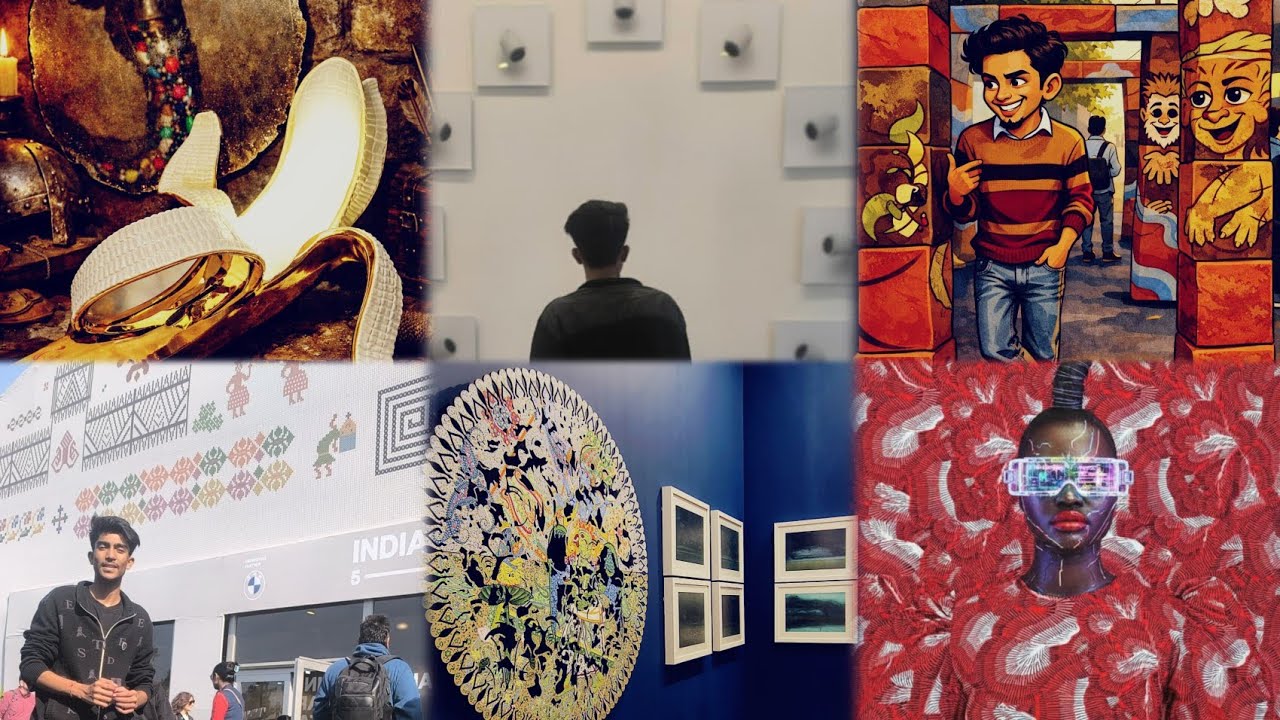 I Visited The Kiran Nadar Museum Of Art And The India Art Fair. The Visual Vernacular Was Beautiful.