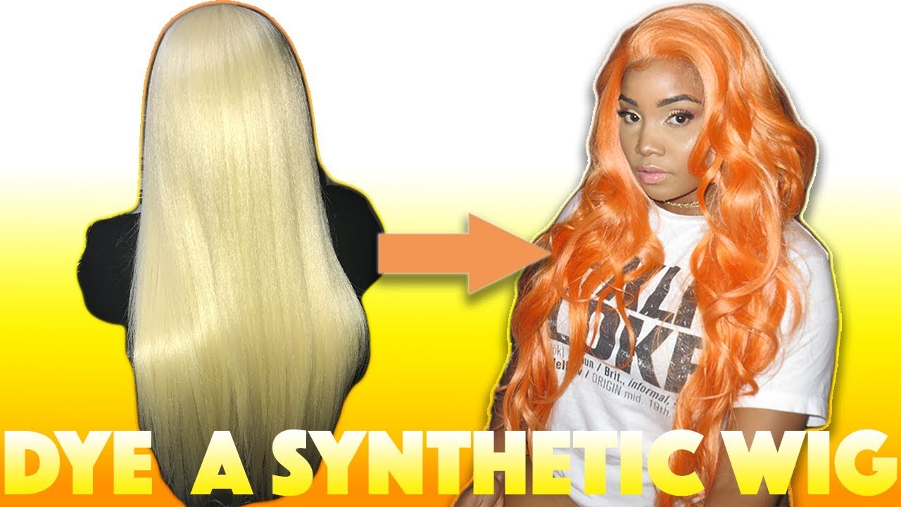 HOW TO DYE A SYNTHETIC WIG | BEAUTYBYAMEERA